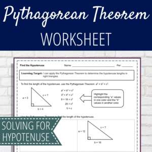 How to Find the Hypotenuse of a Triangle
