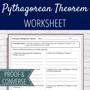 Proof-and-Converse-of-Pythagorean-Theorem