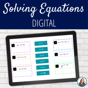 Solving Equations Cover Photo
