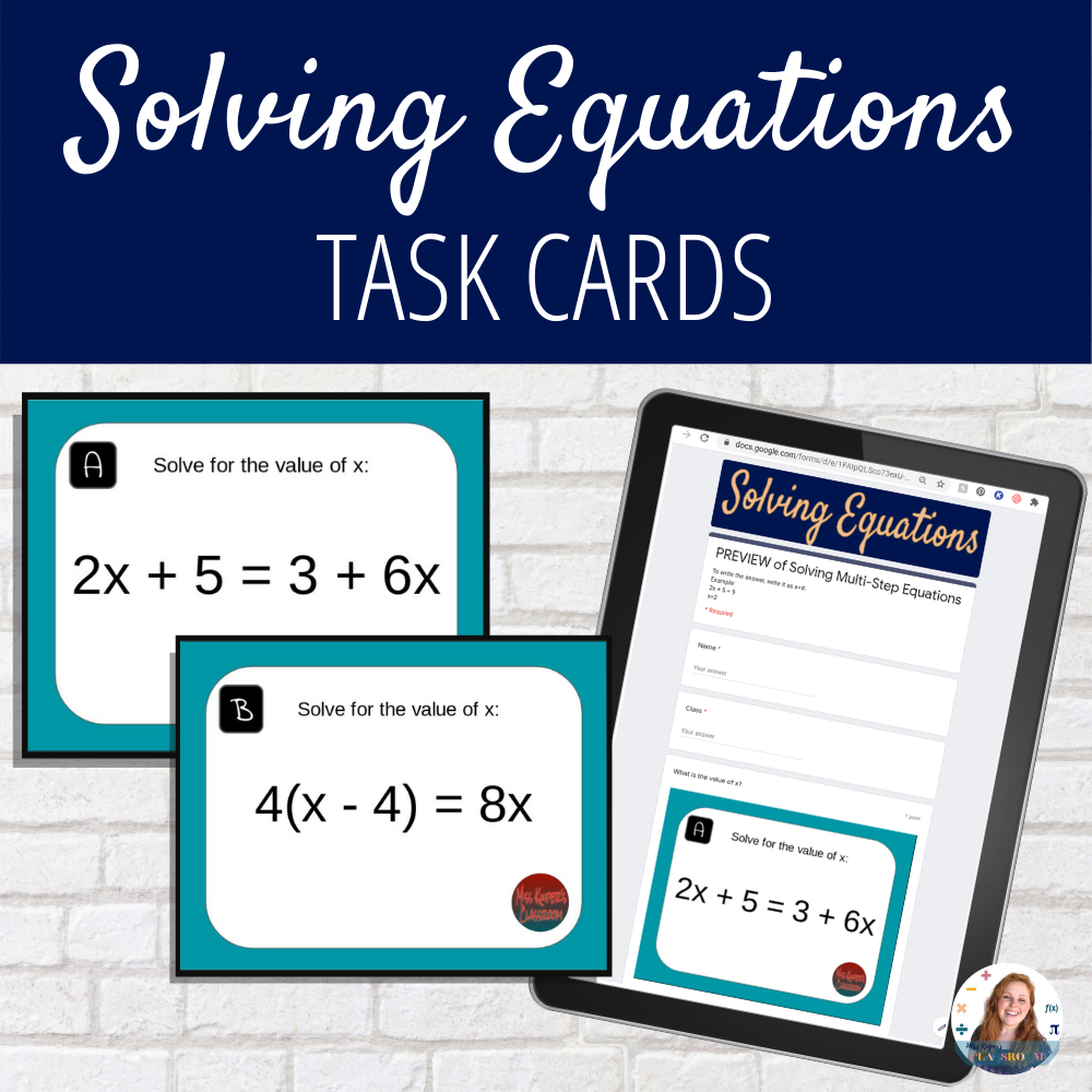 solving multi step equations online practice