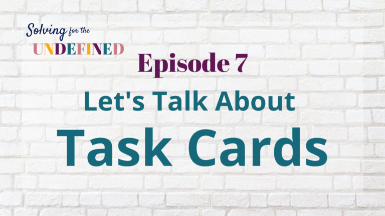 How to Use Task Cards