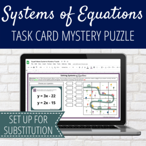 Substitution-for-Systems-of-Equations