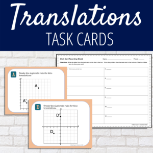 Translation of a Point Task Cards