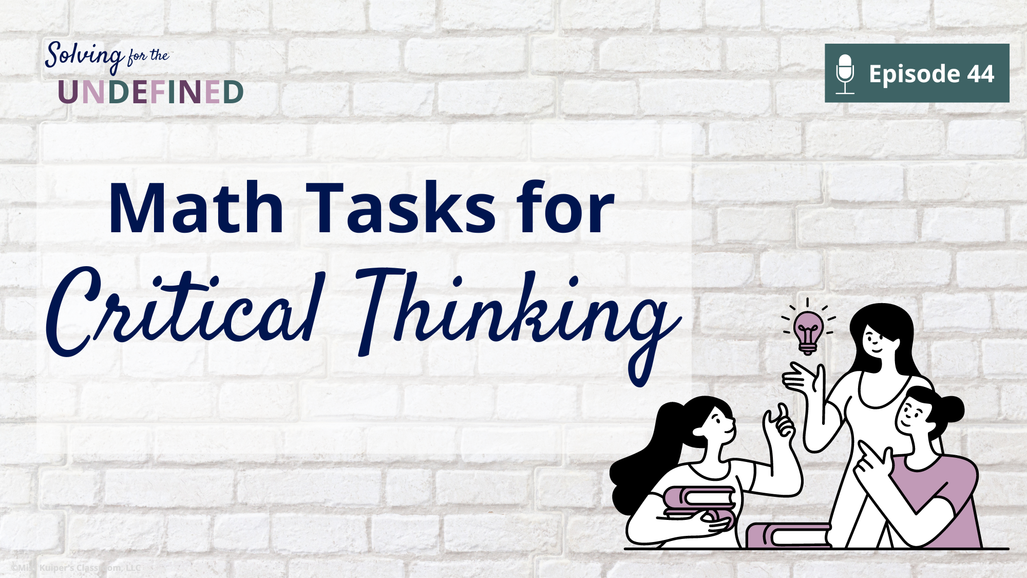 Middle School Math Tasks for Critical Thinking - Miss Kuiper's Classroom
