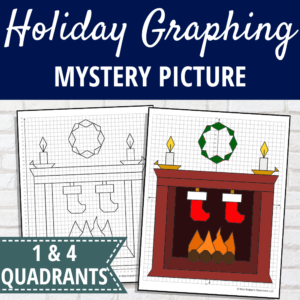Holiday Fireplace Graphing Activity