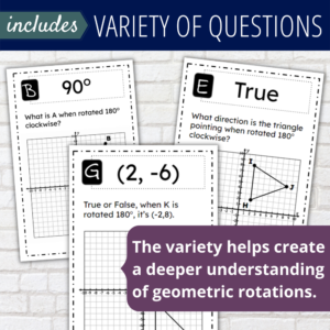 Geometry Rotations Scavenger Hunt Activity - Miss Kuiper's Classroom